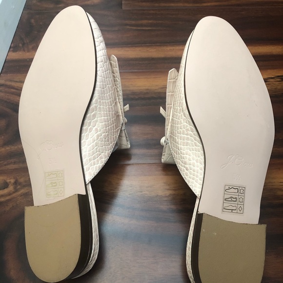 J.Crew Croc Mules- *BRAND NEW* - Picture 3 of 5